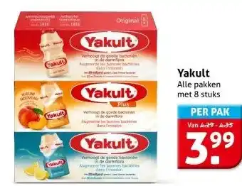 Hoogvliet Yakult aanbieding