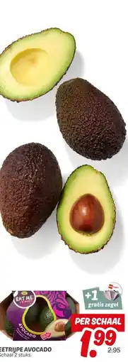 Dekamarkt EETRIJPE AVOCADO aanbieding