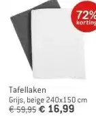 Dekamarkt Tafellaken aanbieding