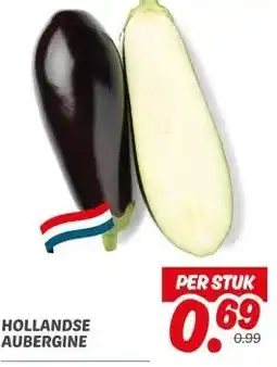 Dekamarkt HOLLANDSE AUBERGINE aanbieding