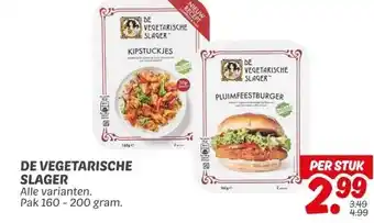 Dekamarkt DE VEGETARISCHE SLAGER aanbieding