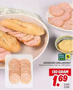 Dekamarkt GESNEDEN GRILLWORST aanbieding