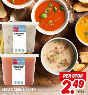 Dekamarkt DEKA'S KEUKEN SOEP aanbieding