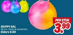 Dekamarkt SKIPPY BAL aanbieding