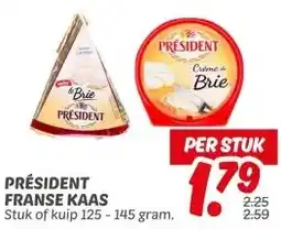 Dekamarkt PRÉSIDENT FRANSE KAAS aanbieding
