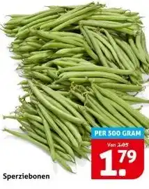 Hoogvliet Sperziebonen aanbieding
