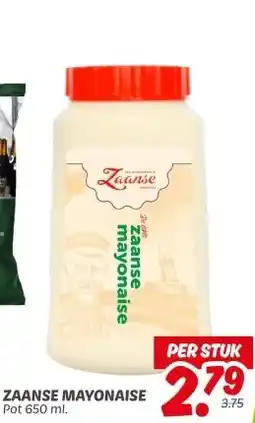 Dekamarkt ZAANSE MAYONAISE aanbieding