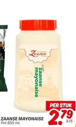 Dekamarkt ZAANSE MAYONAISE aanbieding