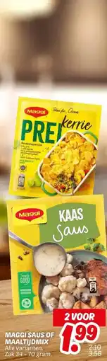 Dekamarkt MAGGI SAUS OF MAALTIJDMIX aanbieding