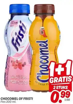 Dekamarkt CHOCOMEL OF FRISTI aanbieding