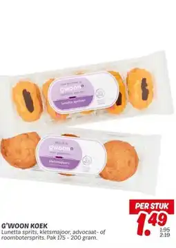 Dekamarkt G'WOON KOEK aanbieding