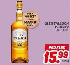 Dekamarkt GLEN TALLOCH WHISKY aanbieding