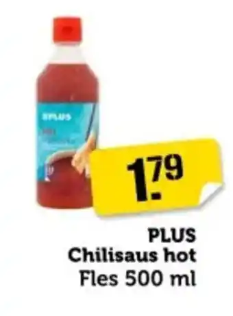 Coop PLUS Chilisaus hot aanbieding