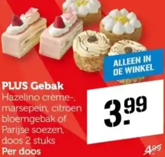 Coop PLUS Gebak aanbieding