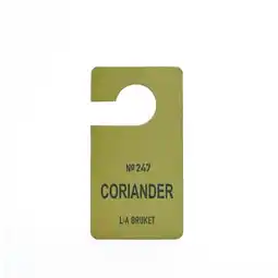 Douglas L:A BRUKET No. 247 Fragrance Tag Coriander aanbieding