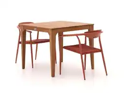 Kees Smit Manifesto Cavone/Bruca 90cm dining tuinset 3-delig stapelbaar aanbieding