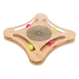 Zooplus Trixie Krabkarton in Houten Frame 35x35x4cm Kat aanbieding