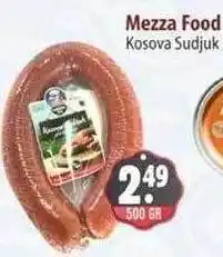 Sahan Supermarkten Mezza Food Kosova Sudjuk aanbieding