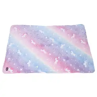 Zooplus TIAKI knuffeldoek Glowing Unicorns 100x70cm hond aanbieding