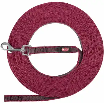 Zooplus Trixie rubberen sleeplood, sangria Maat: S-M:15m/15mm voor honden aanbieding