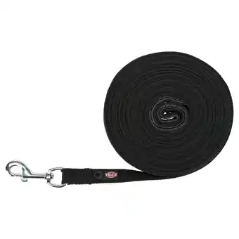 Zooplus Trixie katoenen sleeplood, zwart Maat: M-L:15m/20mm voor honden aanbieding