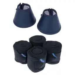 Zooplus Voordeelset: Nomad Tales volledige bandages (set van 4) + elastaan bellaarsjes, maat L (set van 2) aanbieding