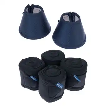 Zooplus Voordeelset: Nomad Tales volledige bandages (set van 4) + elastaan bellaarsjes, maat L (set van 2) aanbieding