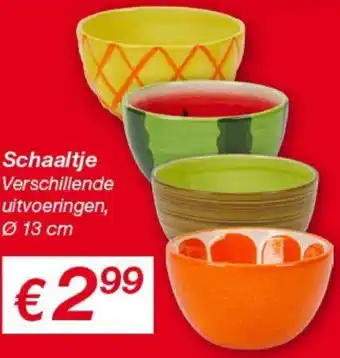Kik Schaaltje aanbieding