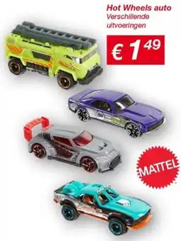 Kik Hot Wheels auto aanbieding