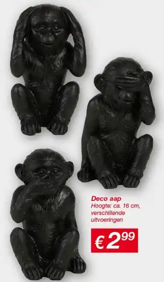 Kik Deco aap aanbieding