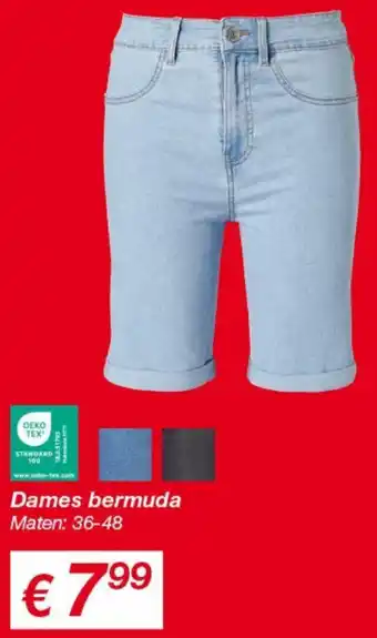 Kik Dames bermuda aanbieding