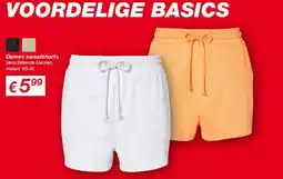 Kik Dames sweatshorts aanbieding