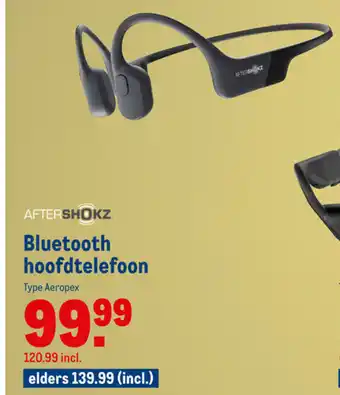 Makro AfterShokz Bluetooth hoofdtelefoon | Aeropex aanbieding