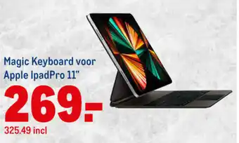 Makro Magic Keybord voor Apple Ipad PRO 11" aanbieding