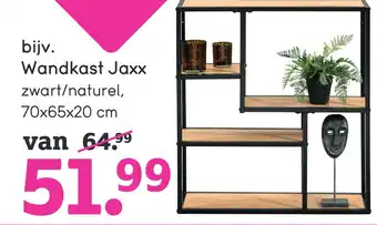 Leen Bakker Wandkast Jaxx 70x65x20cm aanbieding