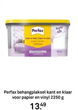 Karwei Perfax behangplaksel kant en klaar voor papier en vinyl aanbieding
