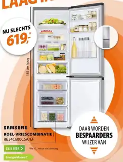 Expert SAMSUNG Koel-vriescombinatie aanbieding