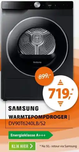 Expert Samsung warmtepompdroger aanbieding