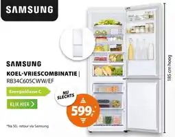 Expert Samsung koel-vriescombinatie aanbieding
