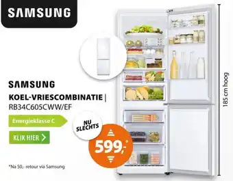 Expert Samsung koel-vriescombinatie aanbieding
