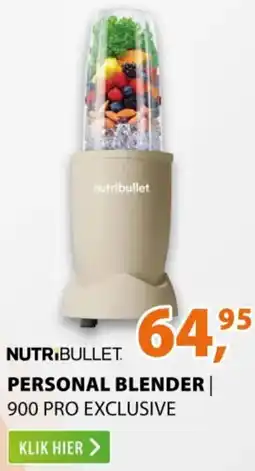 Expert Nutribullet Personal blender aanbieding