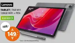 Expert Lenovo Tablet tab M11 aanbieding