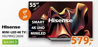Expert Hisense MINI-LED 4K TV aanbieding