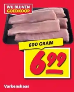 Nettorama Varkenshaas aanbieding