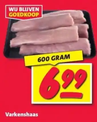 Nettorama Varkenshaas aanbieding