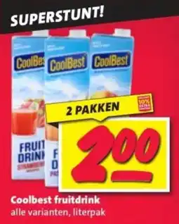 Nettorama Coolbest fruitdrink aanbieding