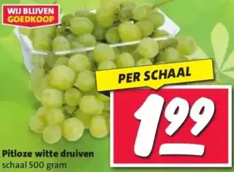 Nettorama Pitloze witte druiven aanbieding
