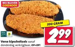 Nettorama Verse kipschnitzels aanbieding