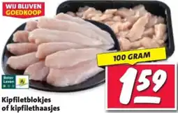 Nettorama Kipfiletblokjes of kipfilethaasjes aanbieding