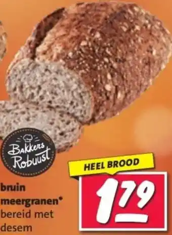 Nettorama Bruin meergranen aanbieding
